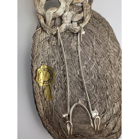 Vintage , NWOT 1960s Braided Wire Belt; Uniquebelt - Picture 8 of 10